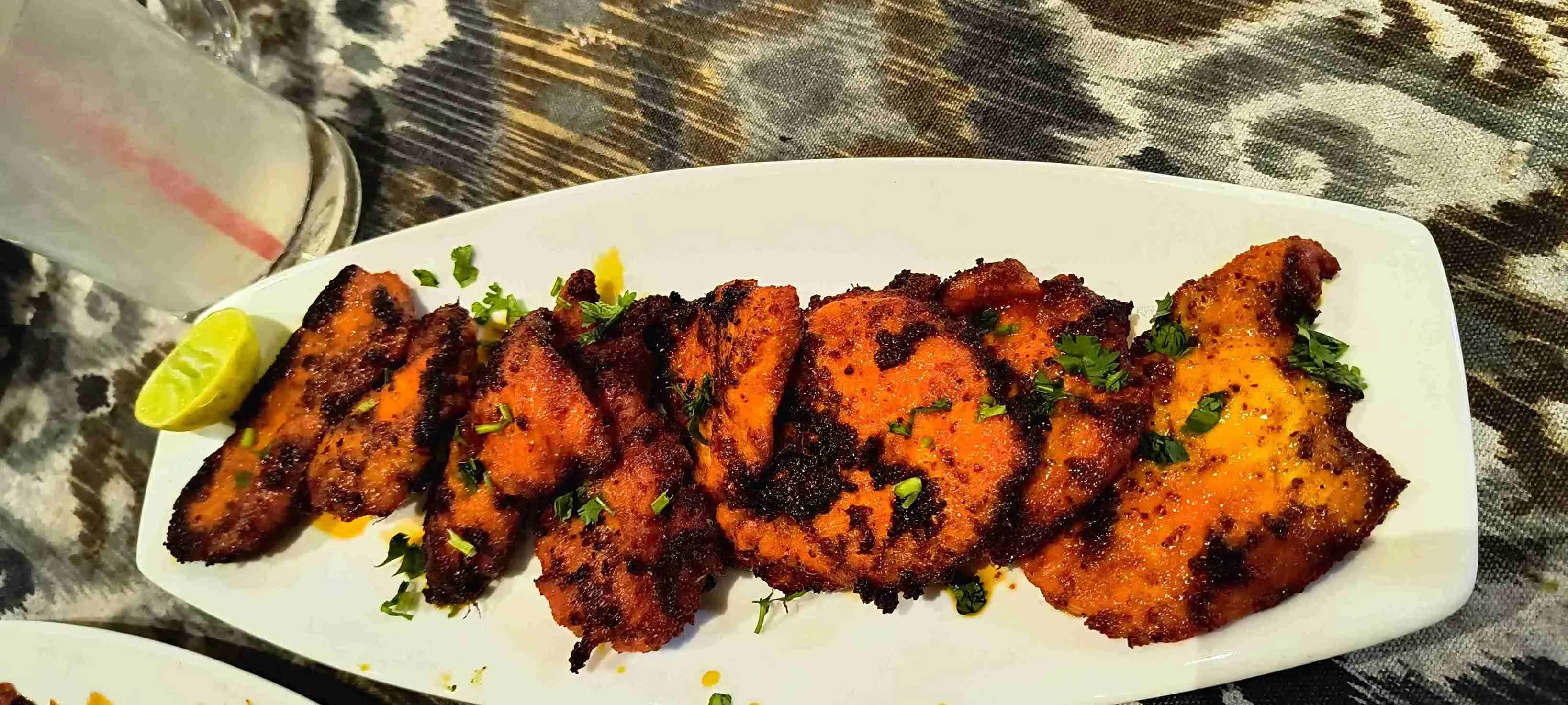 Food at Rosa Mystica, Agonda